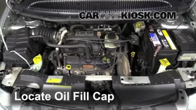 2005 Chrysler Town and Country Touring 3.8L V6 Huile Ajouter de l'huile